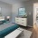 Bedroom with natural lighting and high ceilings