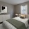 Bedroom with natural lighting and high ceilings