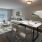 Open space living area with natural lighting